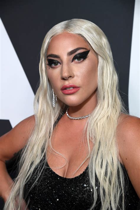 lady gaga no makeup versace